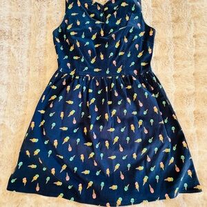 ModCloth Charming Ice Cream Print Dress Medium